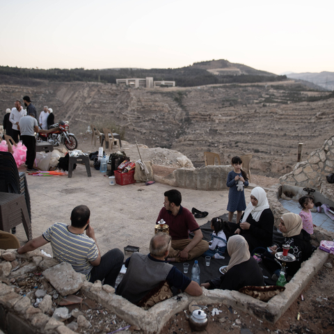 Syrians able to spend time on the outskirts of Damascus after 14 years DAMASCUS, SYRIA