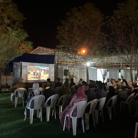 “Lay Your Tired Hands on a Full Stomach” at the weekly farmers’ market in Halabja