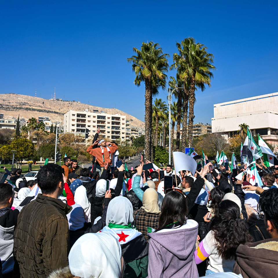  Atmosphere in Syria a week after Assad is Gone - Damascus Syrians celebrate a week after Bashar El Assad left the country, and his regime collapsed, as seen in Damascus, Syria, on December 14, 2024